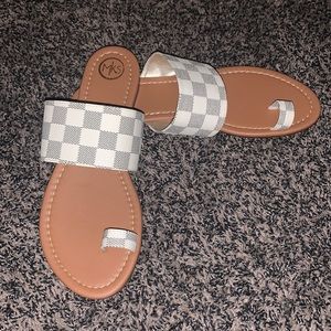 Checkerboard Sandal